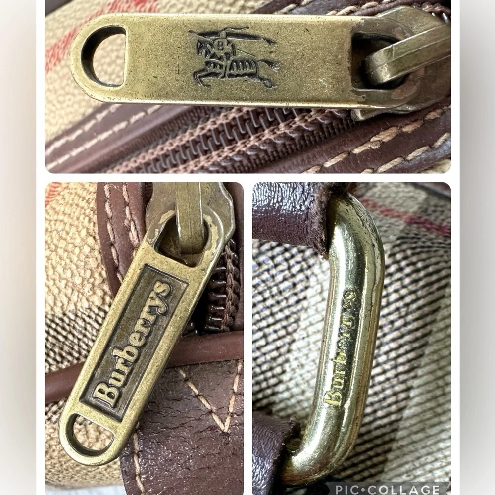❤️Vintage Burberrys Boston Bag - Picture 6 of 15